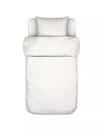 MARC O'POLO HOME | Linge de lit en satin HARPA 70x90cm/140x200cm Noir | hellgrau